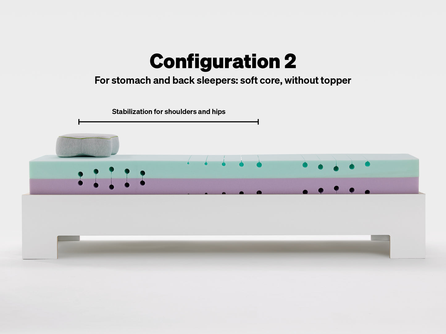 BLACKROLL Recovery Base - 80 x 200 cm